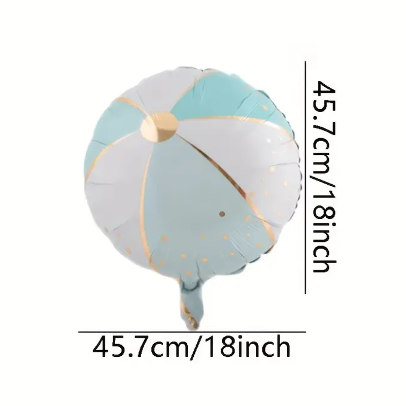 Beach Ball Foil Balloons | Vibrant & Stylish Summer Party Decorations ποΈππ
