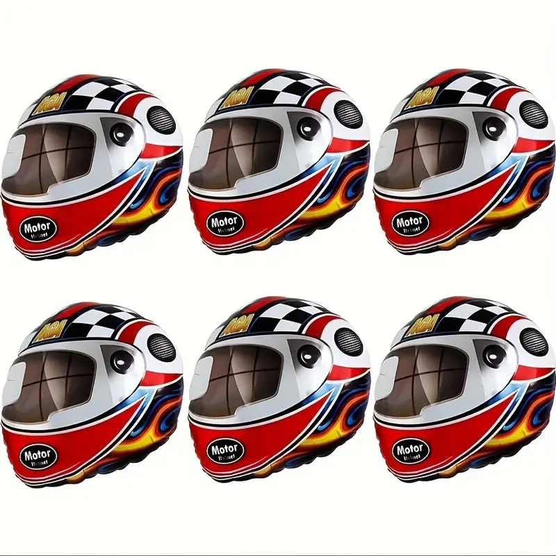 21-Inch Racing Helmet Foil Balloon | High-Speed Party Decor for Racing & Motorsport Themes ππͺπ