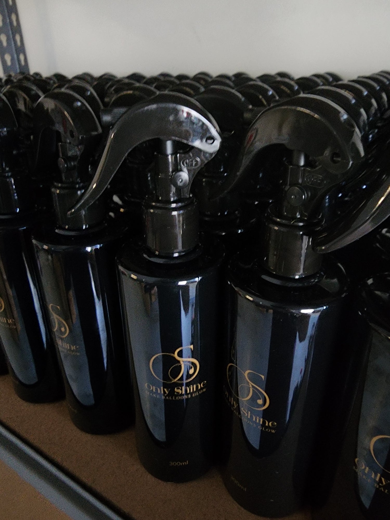 Only Shine Bottles filled and ready to sell