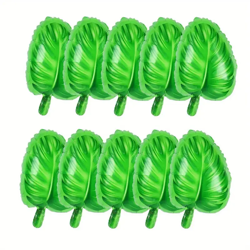 Monstera Tropical Leaf Foil Balloons | Exotic Jungle & Summer Party Decorations πΏπ