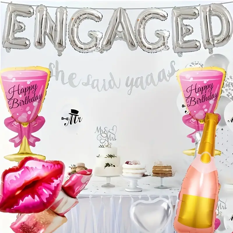 Champagne Bottle Foil Balloon | Party & Event Decoration 🥂🎈