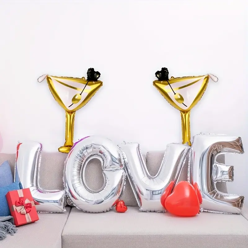 70cm Martini Glass Foil Balloon | Fun & Stylish Party Decoration 🍸🎈