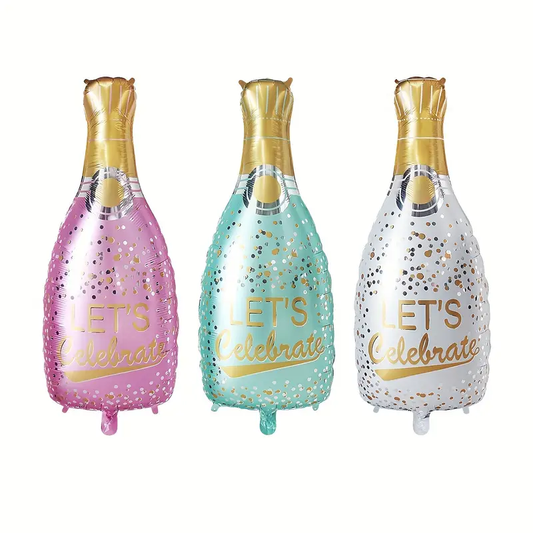 Champagne Bottle Foil Balloon | Party & Event Decoration 🥂🎈