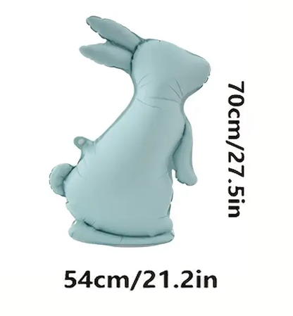 70cm Bunny Foil Balloon | Cute Easter & Animal-Themed Party Decoration 🐰🎈