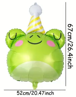 Animal Foil Balloon with Party Hat | Fun Party Balloon for Kids & Celebrations 🎈🐾