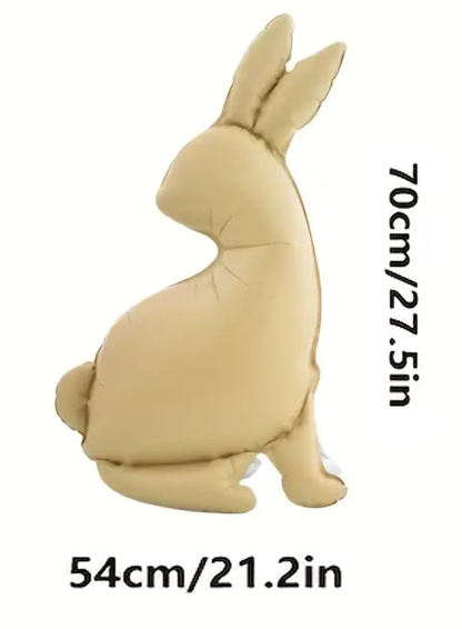 70cm Bunny Foil Balloon | Cute Easter & Animal-Themed Party Decoration 🐰🎈