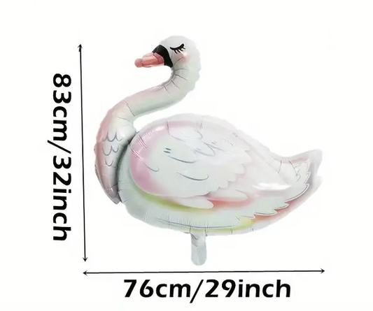 Swan Foil Balloon – 83cm | Elegant Party & Event Decoration 🦢🎈