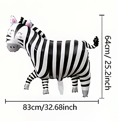 Safari Animal Theme Foil Balloons | Wild Jungle Party Decorations 🦁🐘🦓🎈