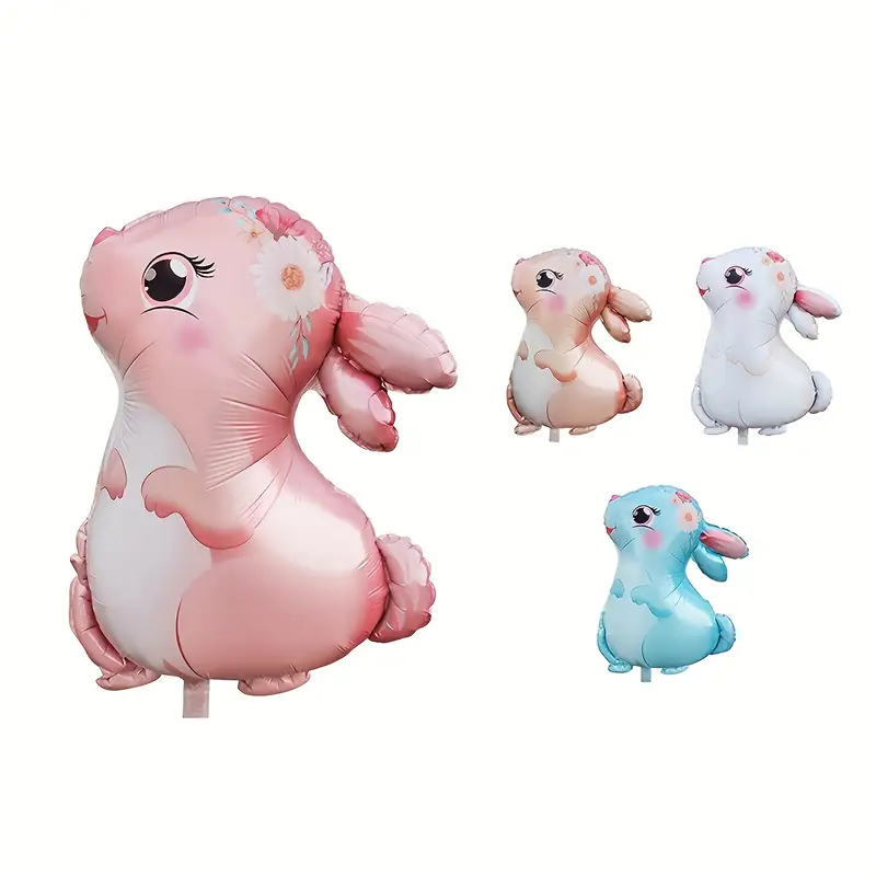 69cm Bunny Foil Balloon | Cute Easter & Animal-Themed Party Decoration 🐰🎈