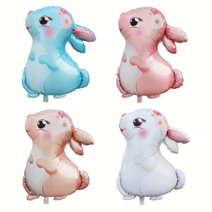 69cm Bunny Foil Balloon | Cute Easter & Animal-Themed Party Decoration 🐰🎈