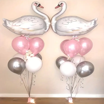 Swan Foil Balloon – 83cm | Elegant Party & Event Decoration 🦢🎈