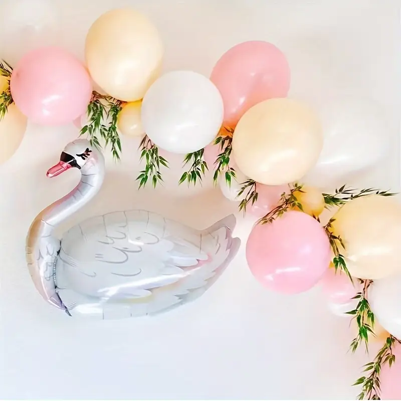 Swan Foil Balloon – 83cm | Elegant Party & Event Decoration 🦢🎈