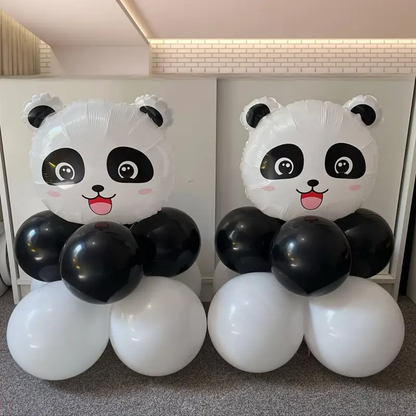 Panda Face Foil Balloon – 45.72cm | Cute Animal-Themed Party Decoration 🐼🎈