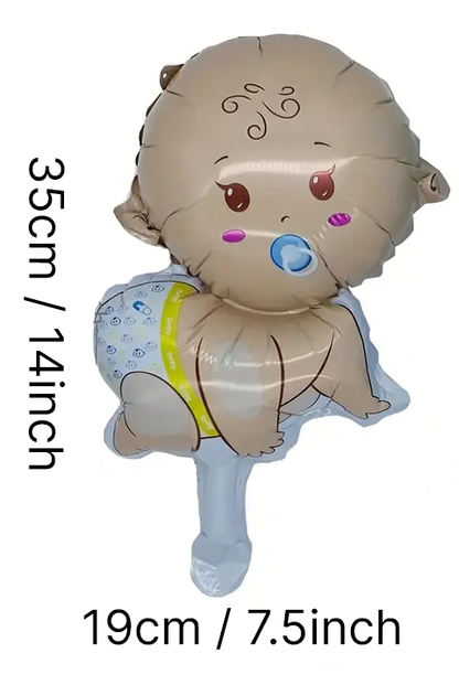 Baby Shower Foil Balloons | Adorable Pram, Dummy, Baby, Bottle & Teddy Designs 👶🎈