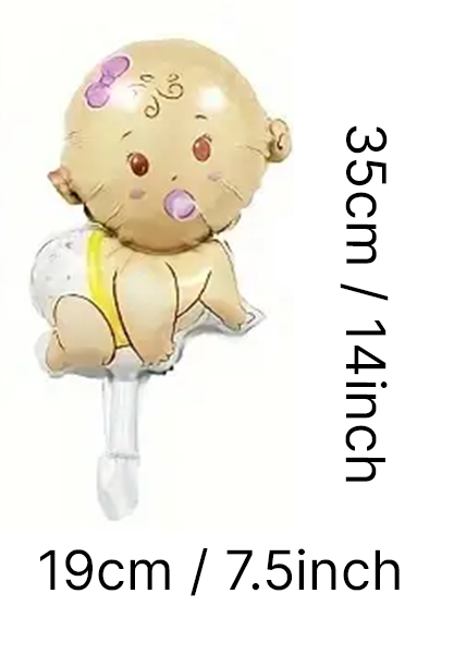 Baby Shower Foil Balloons | Adorable Pram, Dummy, Baby, Bottle & Teddy Designs 👶🎈