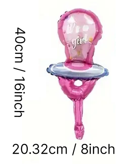 Baby Shower Foil Balloons | Adorable Pram, Dummy, Baby, Bottle & Teddy Designs 👶🎈