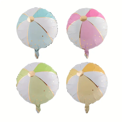 Beach Ball Foil Balloons | Vibrant &amp; Stylish Summer Party Decorations 🏖️🌈🎈