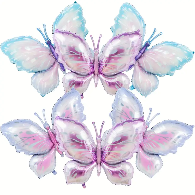 99.06cm Pastel Butterfly Foil Balloon | Whimsical & Elegant Party Decoration 🦋🎈