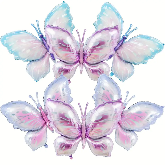 99.06cm Pastel Butterfly Foil Balloon | Whimsical & Elegant Party Decoration 🦋🎈