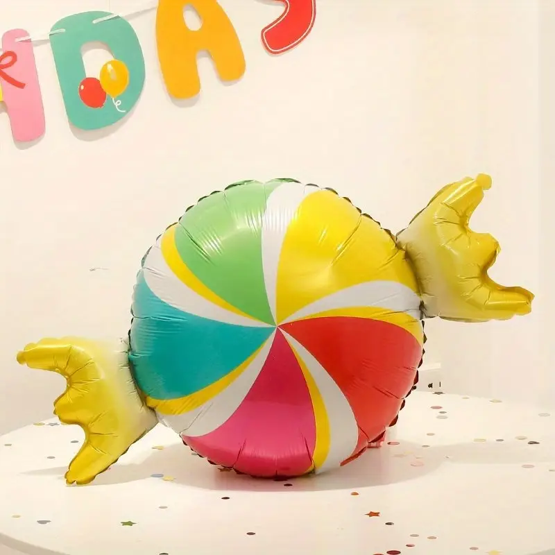 Candy-Shaped Foil Balloon – 68cm | Sweet Party & Event Decoration 🍭🎈