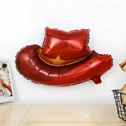 Cowboy Boots & Hat Foil Balloons | Wild West Party Decor for Western-Themed Events 🤠🎈