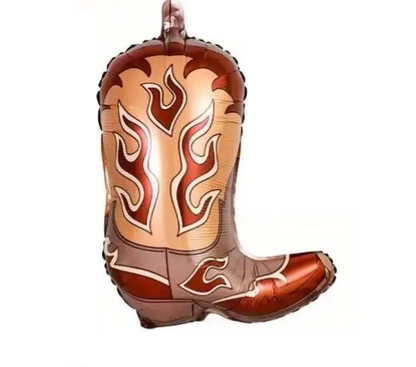 Cowboy Boots & Hat Foil Balloons | Wild West Party Decor for Western-Themed Events 🤠🎈