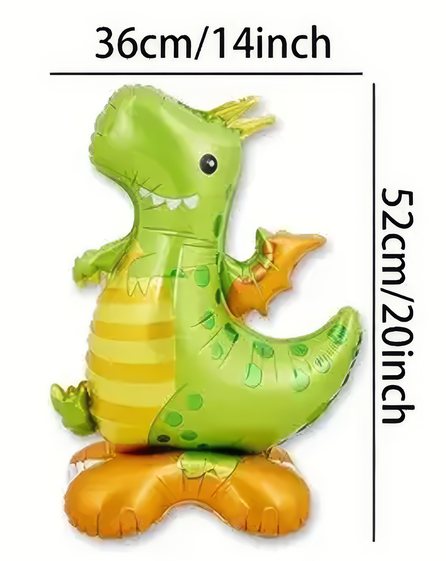 Self-Standing Dinosaur Foil Balloon | Roarsome Dino Party Decoration 🦖🎈