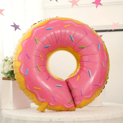 71cm Donut Foil Balloon | Fun & Sweet Party Decoration 🍩🎈