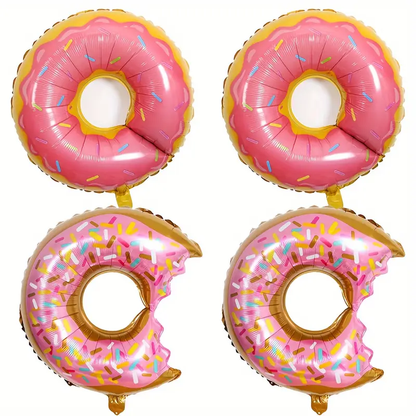 71cm Donut Foil Balloon | Fun & Sweet Party Decoration 🍩🎈