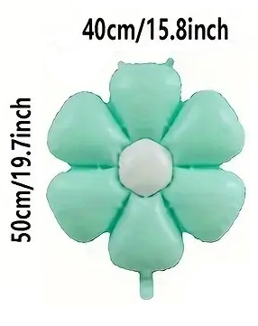 50cm Daisy Flower Foil Balloon | Floral Party & Event Decoration 🌼🎈