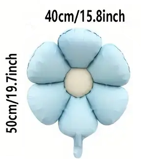 50cm Daisy Flower Foil Balloon | Floral Party & Event Decoration 🌼🎈
