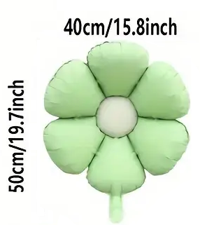 50cm Daisy Flower Foil Balloon | Floral Party & Event Decoration 🌼🎈