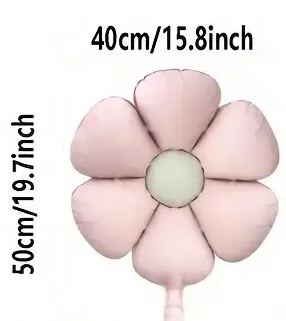 50cm Daisy Flower Foil Balloon | Floral Party & Event Decoration 🌼🎈