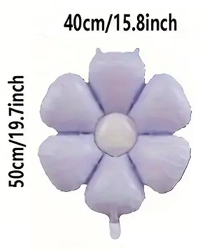 50cm Daisy Flower Foil Balloon | Floral Party & Event Decoration 🌼🎈