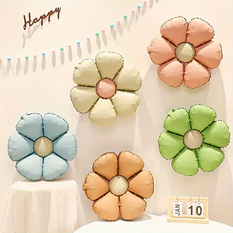 50cm Daisy Flower Foil Balloon | Floral Party & Event Decoration 🌼🎈