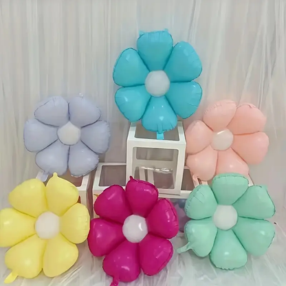 50cm Daisy Flower Foil Balloon | Floral Party & Event Decoration 🌼🎈