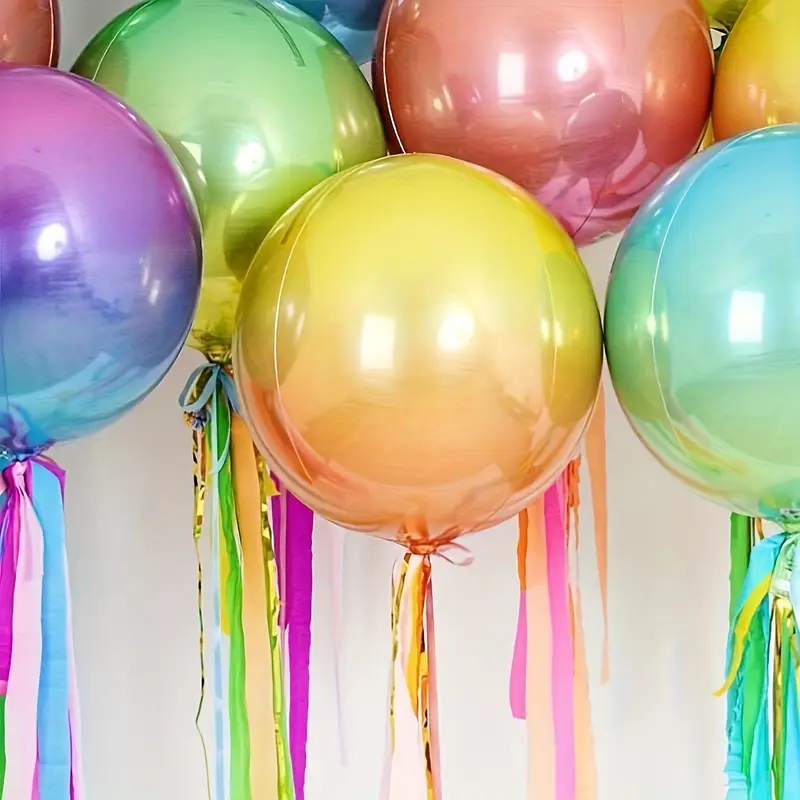 55cm Gradient Coloured Foil Balloons | Vibrant & Eye-Catching Party Decoration 🎈🌈