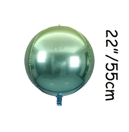 55cm Gradient Coloured Foil Balloons | Vibrant & Eye-Catching Party Decoration 🎈🌈