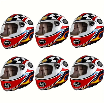 21-Inch Racing Helmet Foil Balloon | High-Speed Party Decor for Racing & Motorsport Themes 🏁🪖🎈