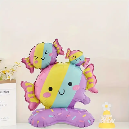 Ice Cream Self-Standing Foil Balloons | Sweet & Fun Party Decoration 🍦🎈