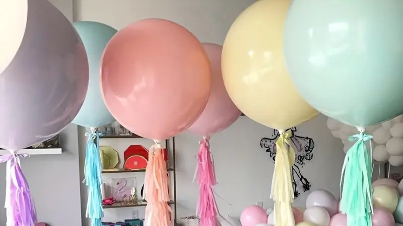 18-Inch Macaron Pink Latex Balloon | Soft & Elegant Pastel Party Decor 🎈💕