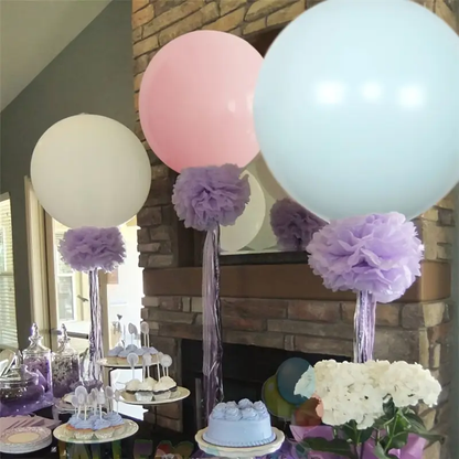 18-Inch Macaron Pink Latex Balloon | Soft & Elegant Pastel Party Decor 🎈💕