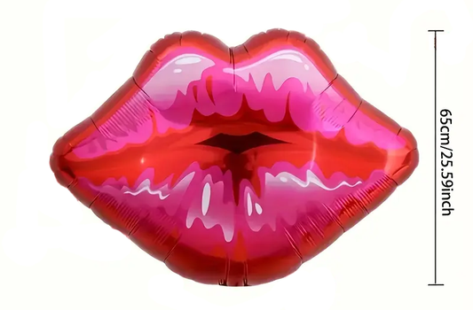 Lips Foil Balloon | Fun & Flirty Party Decoration 💋🎈