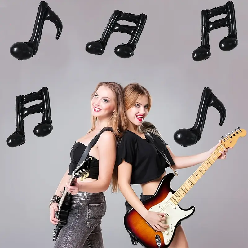 Music Note Foil Balloons | Perfect for Concerts, Karaoke, Dance & Music-Themed Party Decor 🎵🎈
