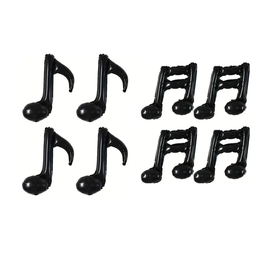 Music Note Foil Balloons | Perfect for Concerts, Karaoke, Dance & Music-Themed Party Decor 🎵🎈