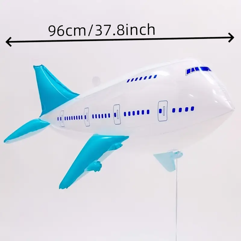 38-Inch Airplane Foil Balloon | High-Flying Fun for Travel & Aviation-Themed Parties ✈️🎈