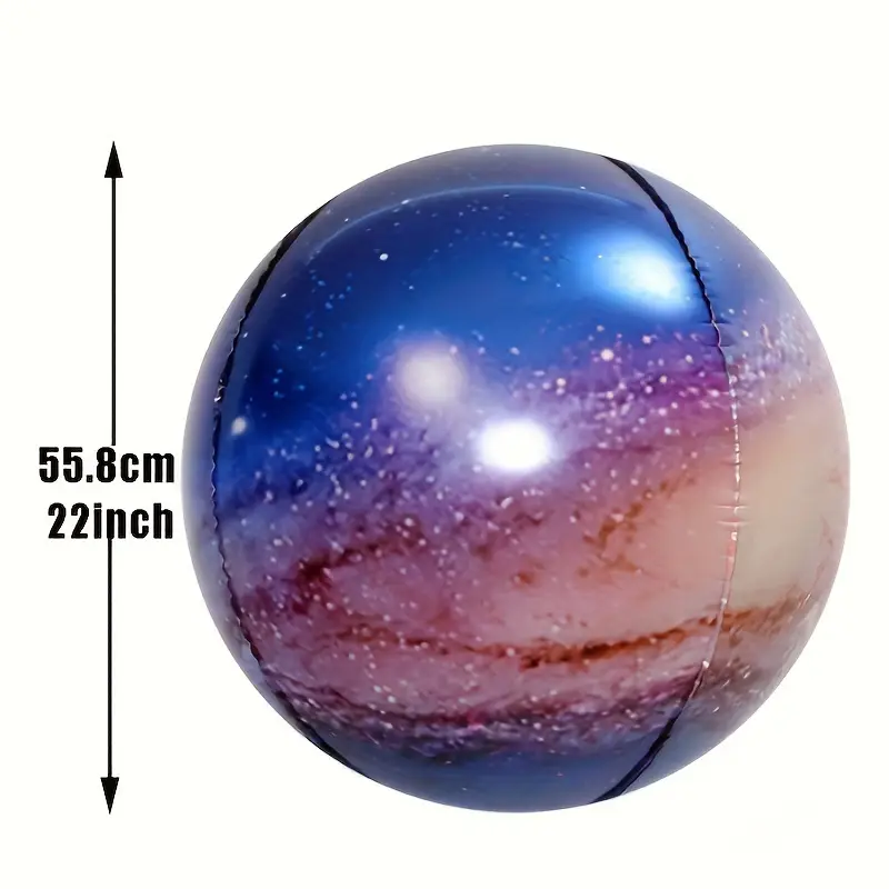 Purple Planet Foil Balloon Galaxy | Space & Galaxy-Themed Party Decoration 🌍🪐🎈