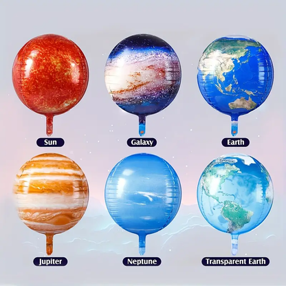 Planets Foil Balloon | Space & Galaxy-Themed Party Decoration 🌍🪐🎈