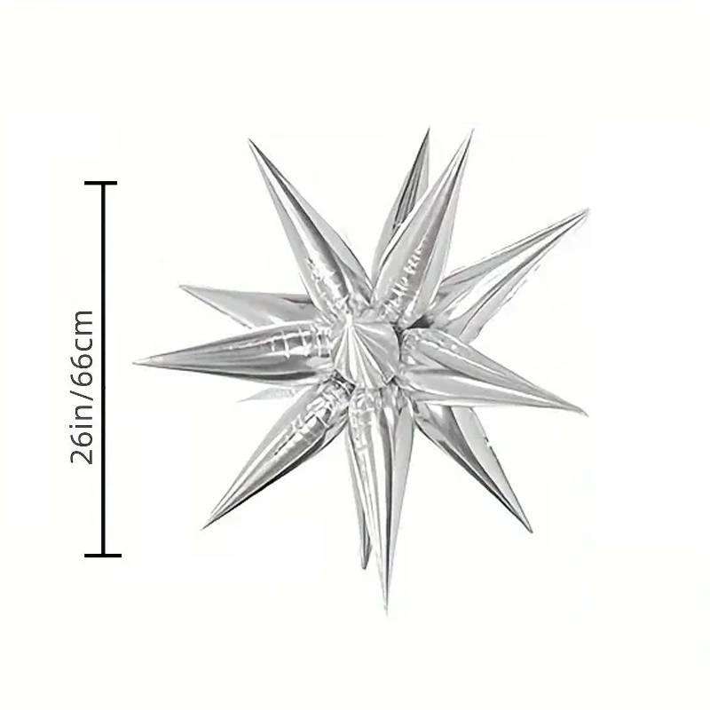 66cm Explosion Star Foil Balloon | Bold & Eye-Catching Party Decoration ⭐🎈