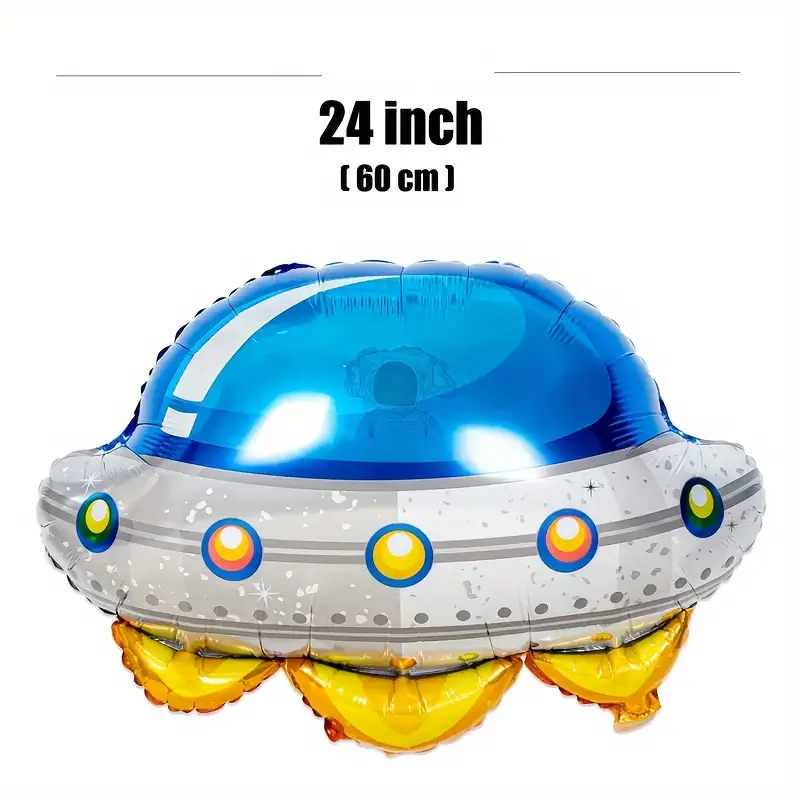 UFO Foil Balloon | Space-Themed Party Decoration 🚀👨‍🚀🎈